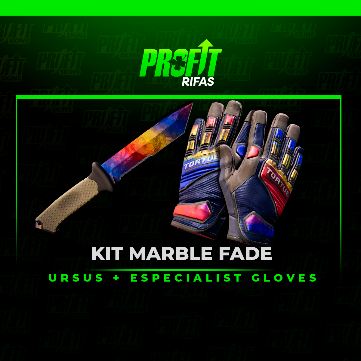 KIT MARBLE FADE🍀 